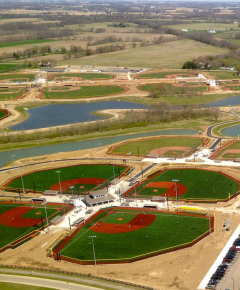 A photo of grandpark Sports Campus, the largest youth sports destination in the coutry in wesfield indiana